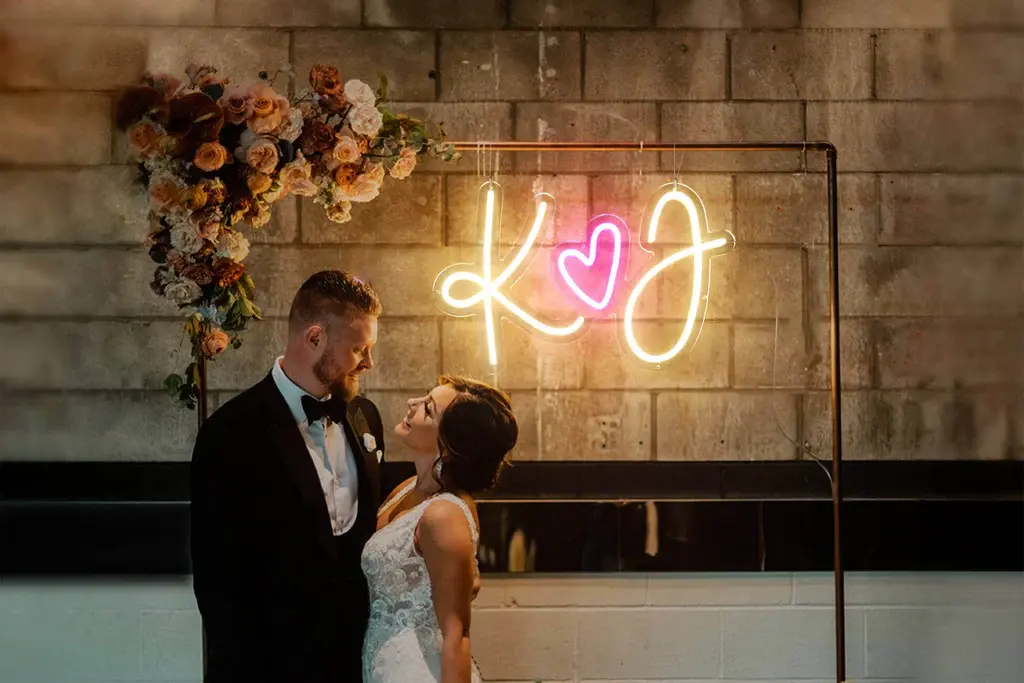 Wedding neon sign event decor LED